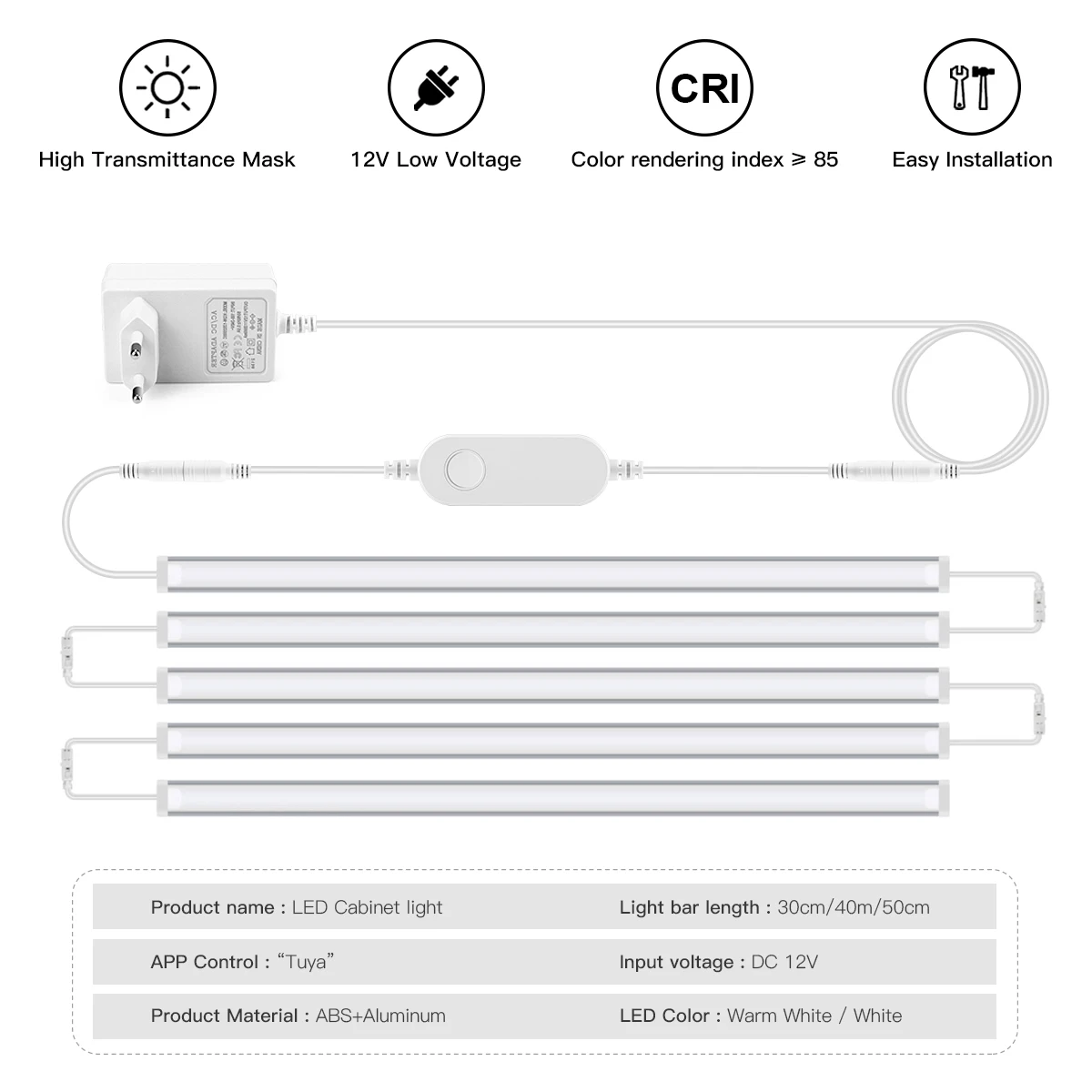 Smart Zigbee LED Lamp Under Ca - Home Bar And Cabinet reseña y precio