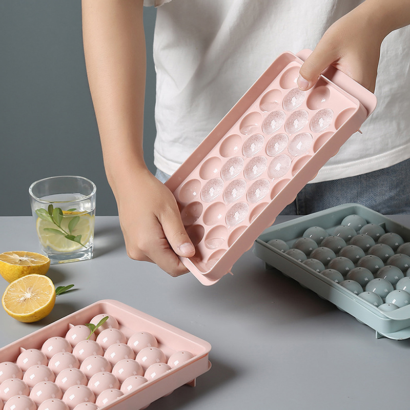 1Pc 3D Round Tray with Lid Pla - Ice Mold Sphere reseña y precio