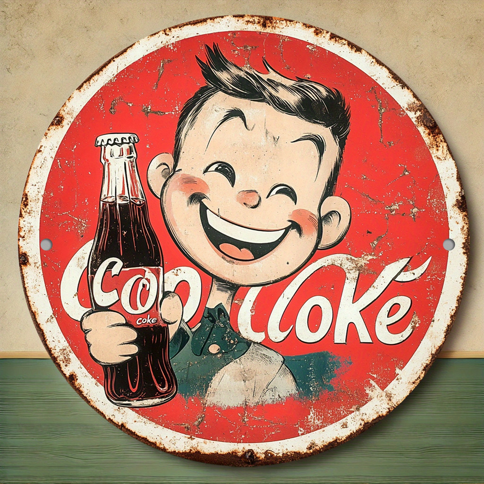 Vintage-Style Cola Advertiseme - Home Bar Accessories reseña y precio