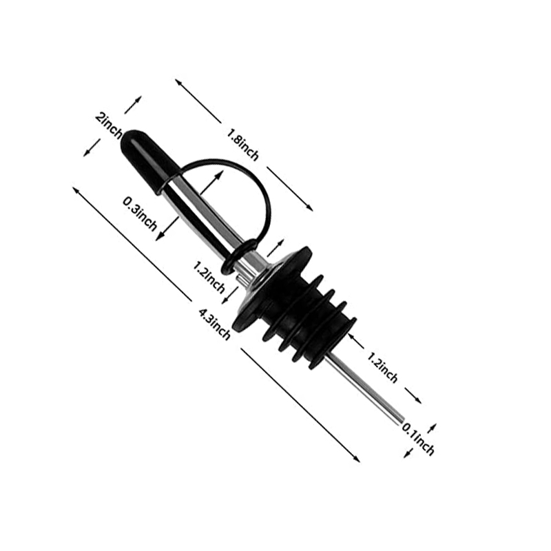 Stainless Steel Speed Pourers  - Speed Pourer Cap reseña y precio