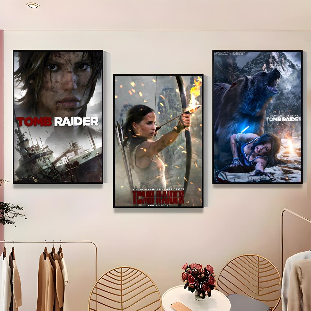 Adventure Tomb Raider Poster P - Home Bar And Theater reseña y precio