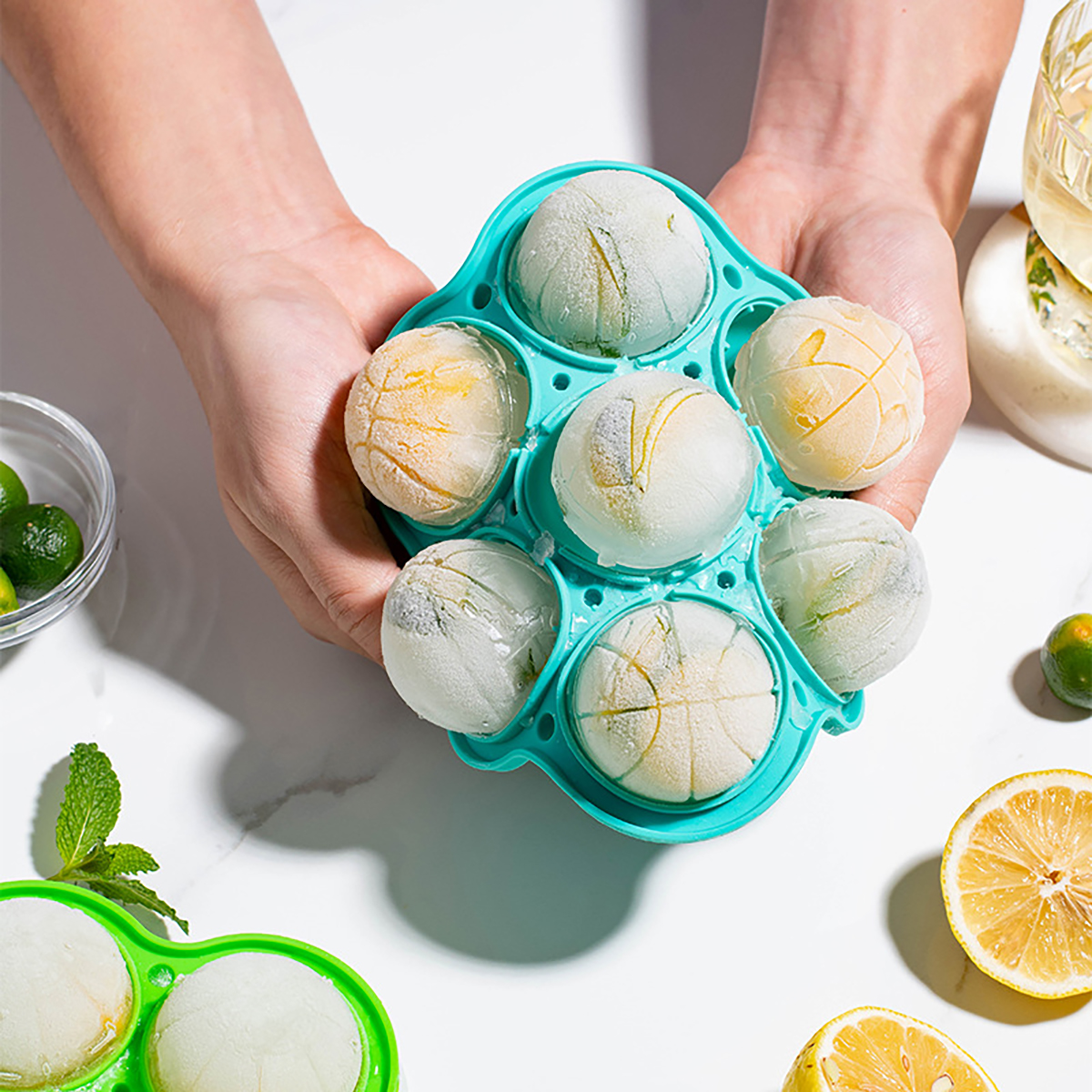 1pc Spherical Silicone Ice Gri - Ice Mold Sphere reseña y precio