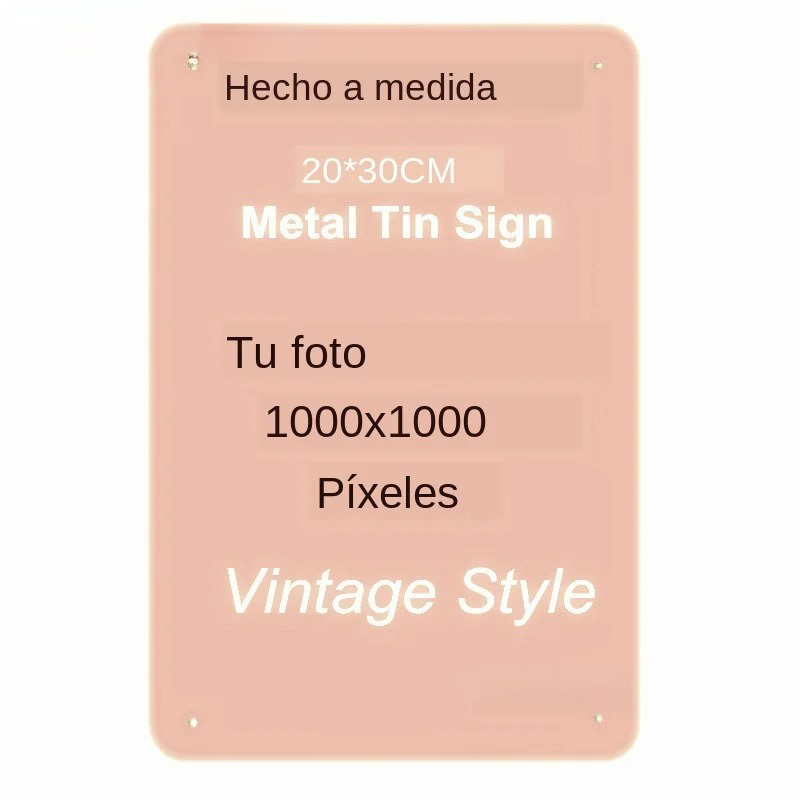 Personalized 20×30cm Vintage S - Home Bar Signs reseña y precio