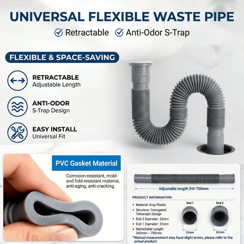 Universal Flexible Expandable  - Home Bar Sink reseña y precio