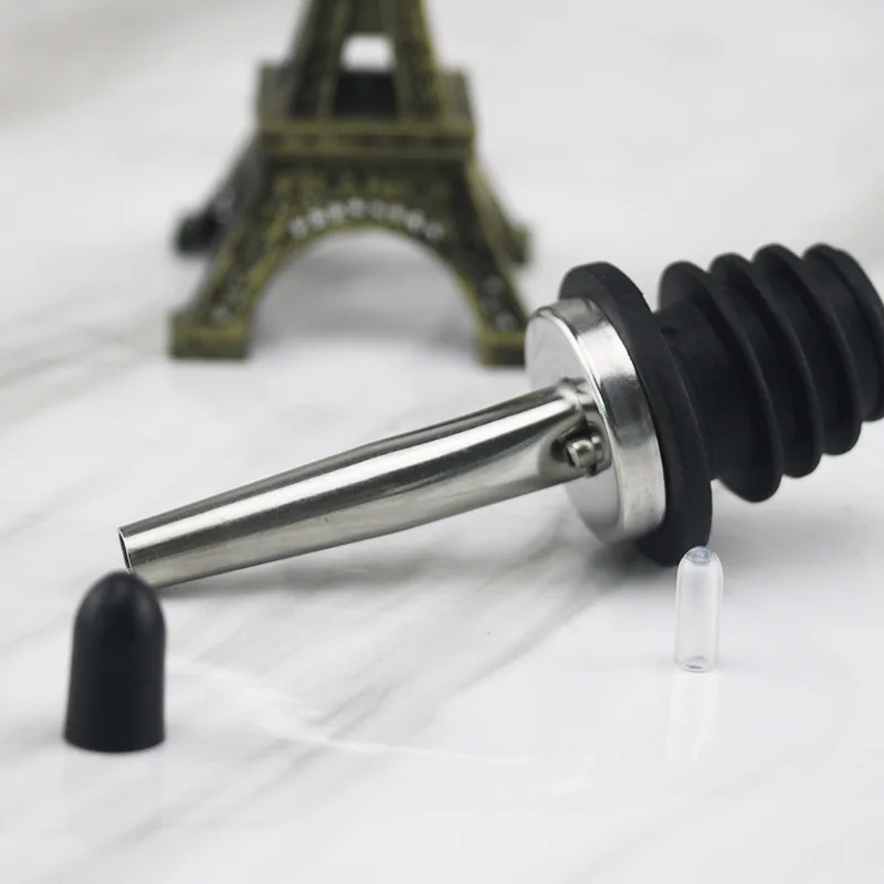 Stainless Steel Wine Olive Oil - Speed Pourer Cap reseña y precio