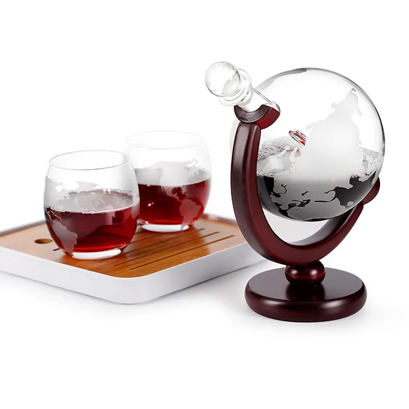 Whiskey Decanter Globe Wine Gl - Decanter Globe Set reseña y precio