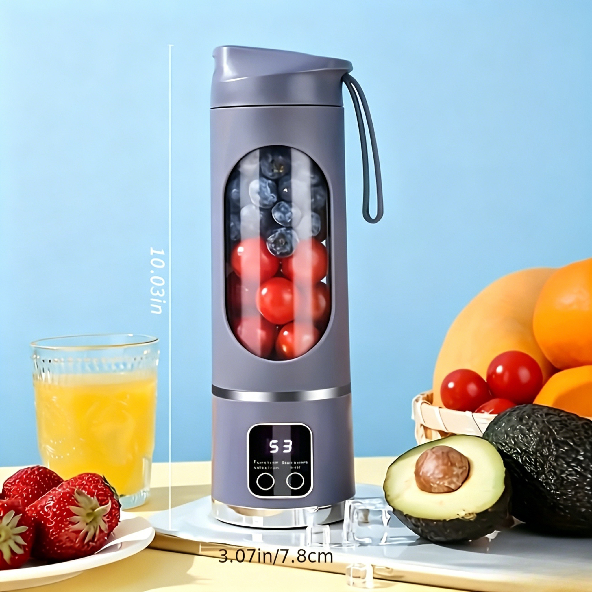 USB Rechargeable Portable Blen - Citrus Juicer Bar reseña y precio