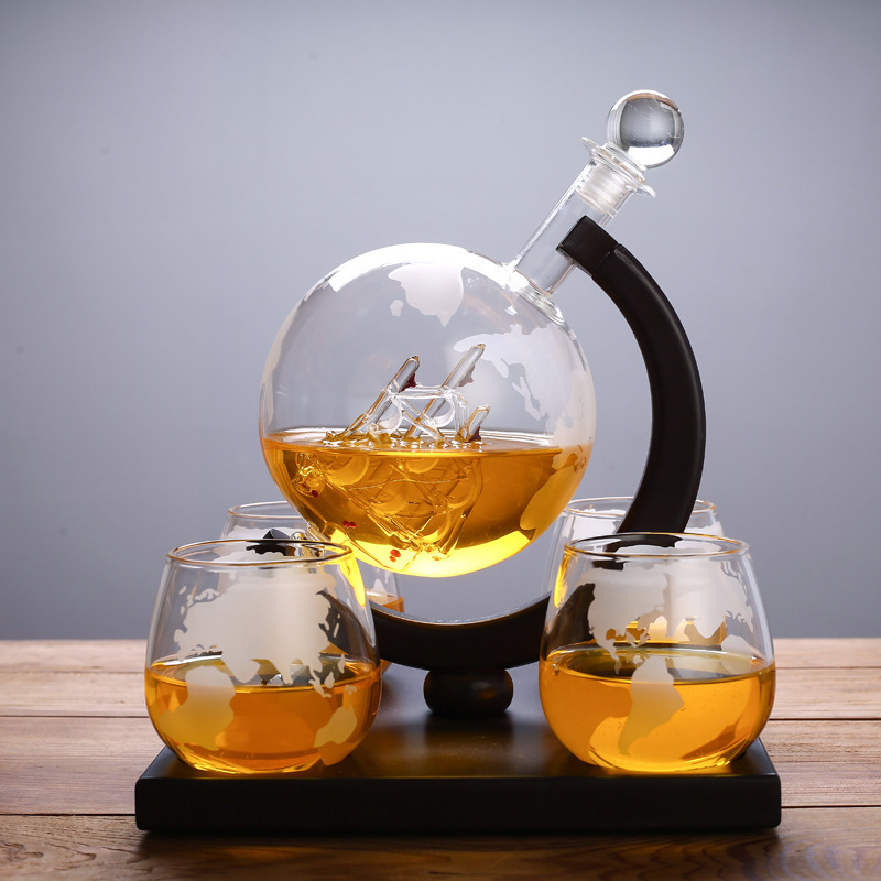 Globe Decanter Sailing Whiskey - Decanter Globe Set reseña y precio