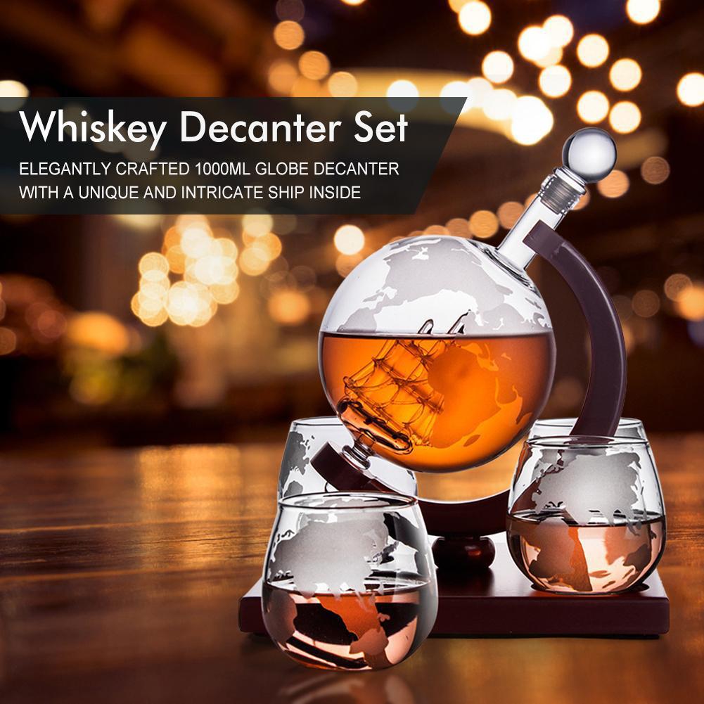 Globe Decanter Sailing Whiskey - Decanter Globe Set reseña y precio