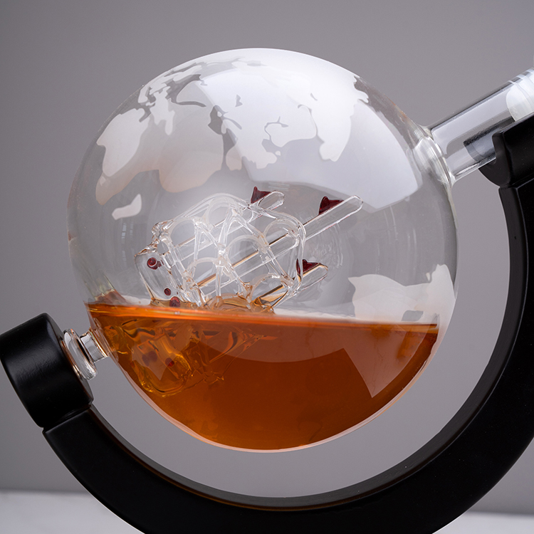 Factory Sale Custom 850ML High - Decanter Globe Set reseña y precio