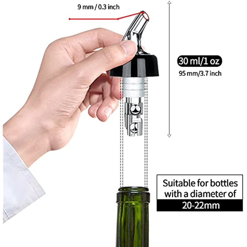 Automatic Measured Bottle Pour - Speed Pourer Cap reseña y precio