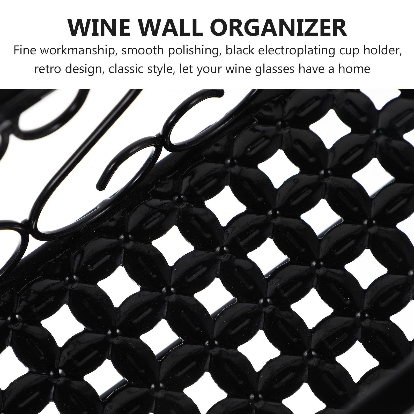 1Pcs Wall Mount Wine Bottle Ra - Home Bar Stand reseña y precio