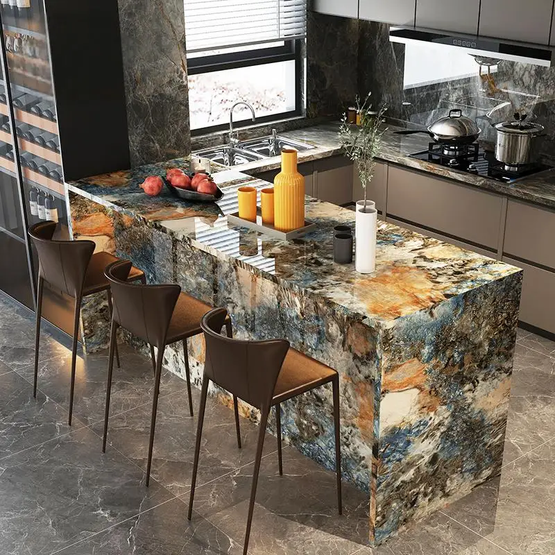 Any Size Custom Natural Marble - Home Bar And Cabinet reseña y precio