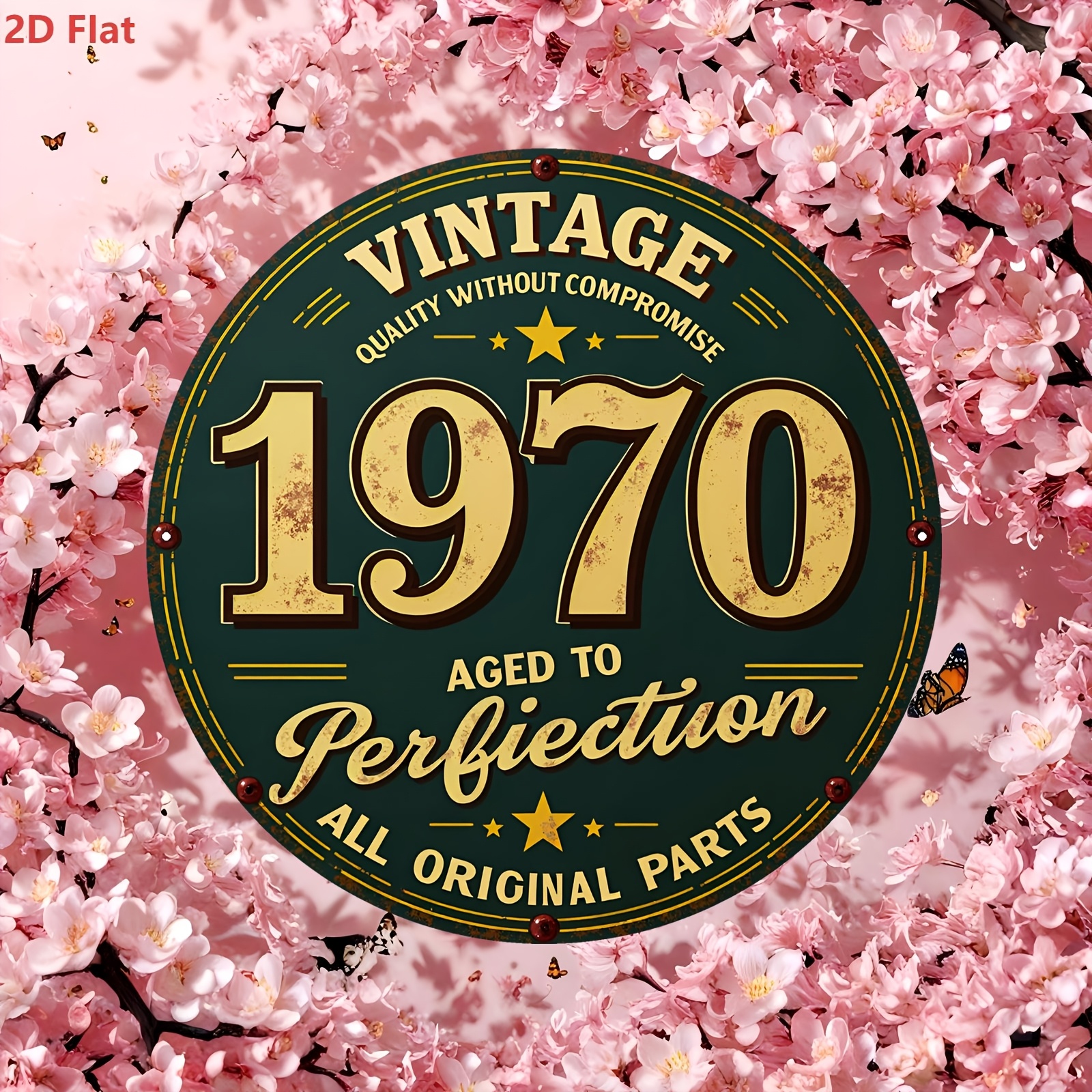 2D Flat, 1pc 1pcs 1970 Vintage - Home Bar Accessories reseña y precio