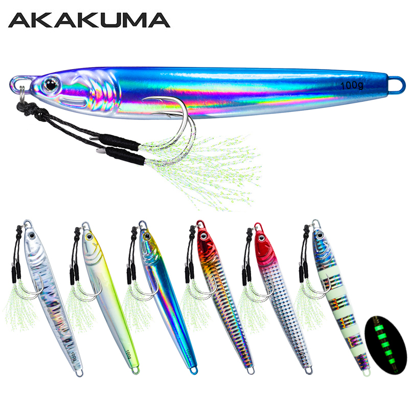 7Pcs 40g 60g 80g 100g Luminous - Jigger Double Sided reseña y precio