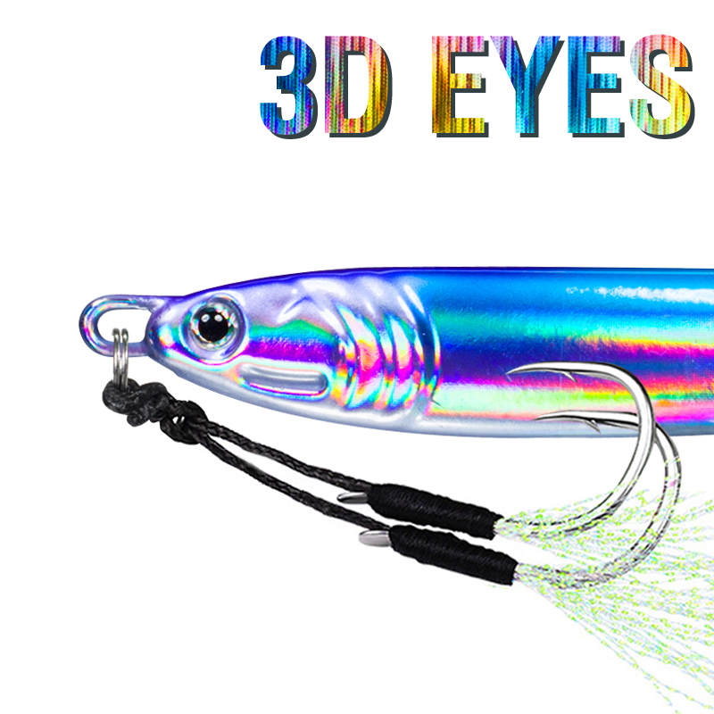 7Pcs 40g 60g 80g 100g Luminous - Jigger Double Sided reseña y precio