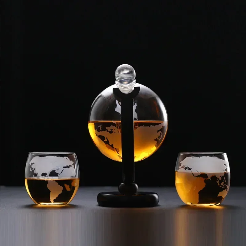 Globe Whiskey Decanter Set Lea - Decanter Globe Set reseña y precio