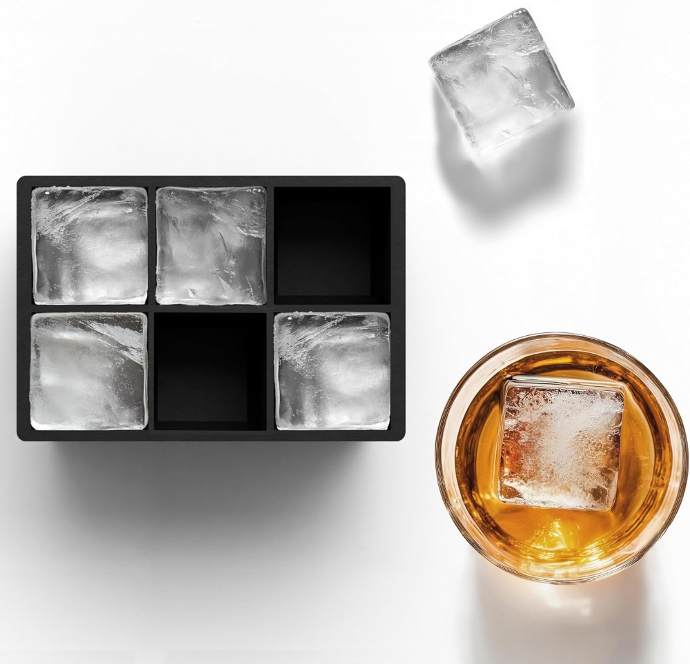 Silicone Ice Cube Trays – Larg - Ice Mold Sphere reseña y precio