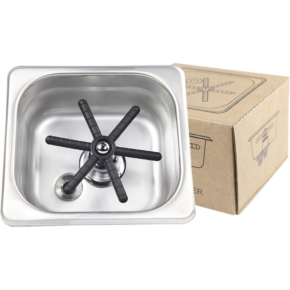 Stainless Steel Sink Rinser, G - Home Bar Sink reseña y precio