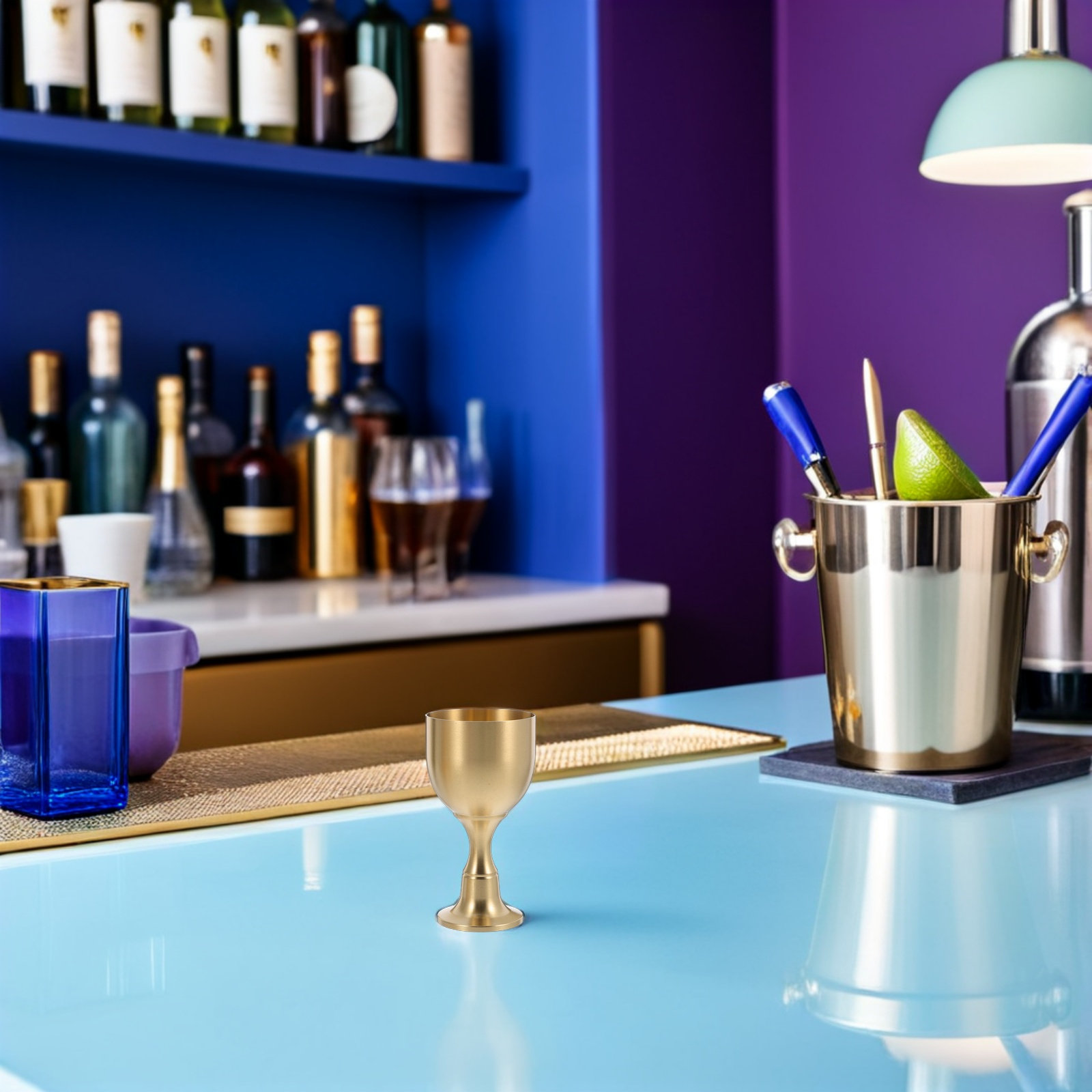 2Pcs Retro Vintage Brass Goble - Home Bar Set reseña y precio