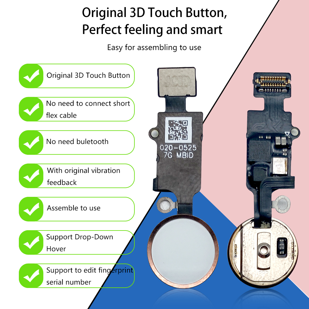 JC 6th 3D Home Button Flex For - Home Bar Iphone reseña y precio