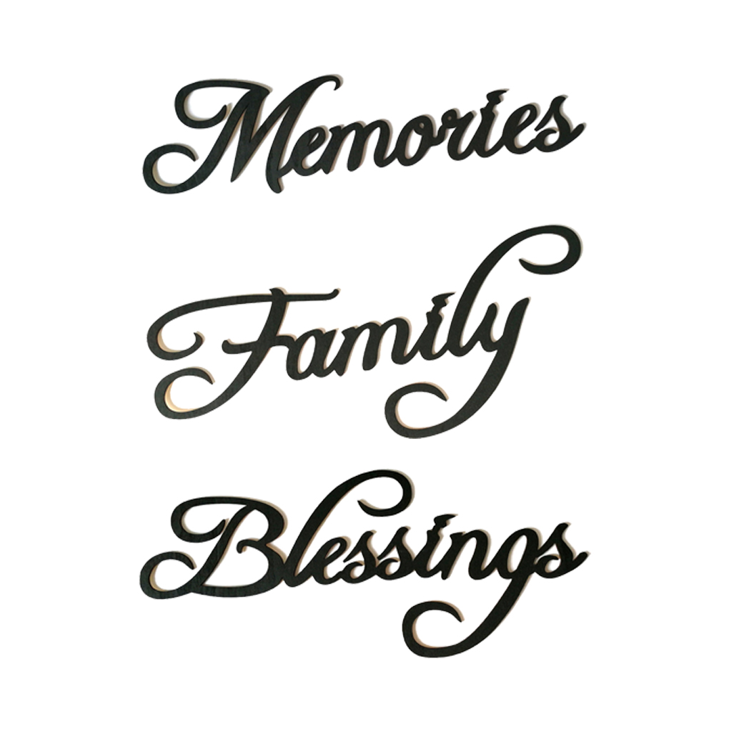 Family Memories Blessings Lett - Home Bar Word reseña y precio