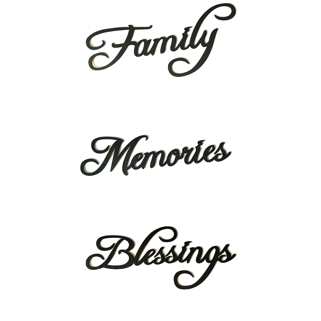 Family Memories Blessings Lett - Home Bar Word reseña y precio