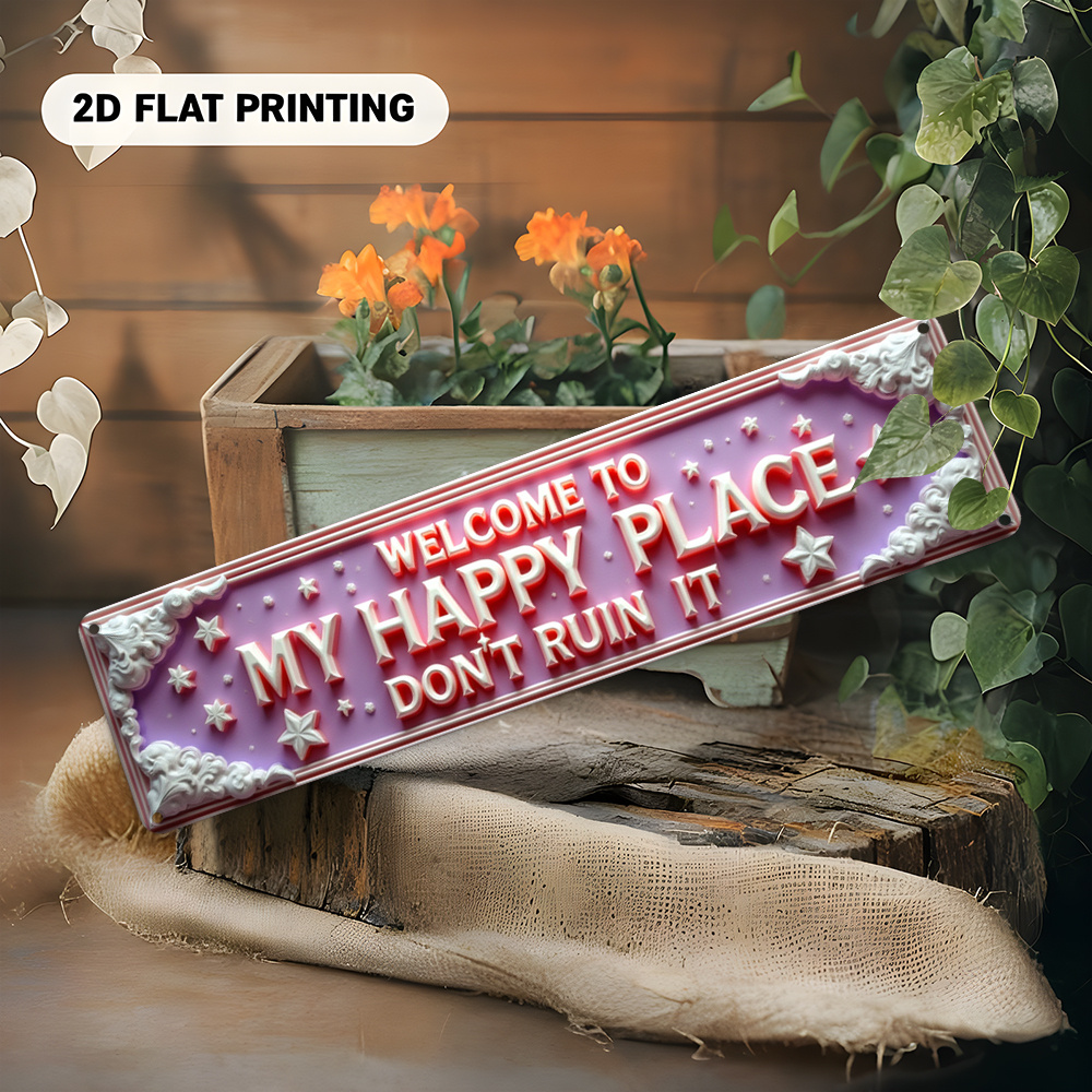 2D Metal Sign, Aluminum, Artis - Home Bar Word reseña y precio