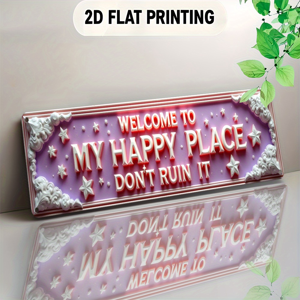 2D Metal Sign, Aluminum, Artis - Home Bar Word reseña y precio