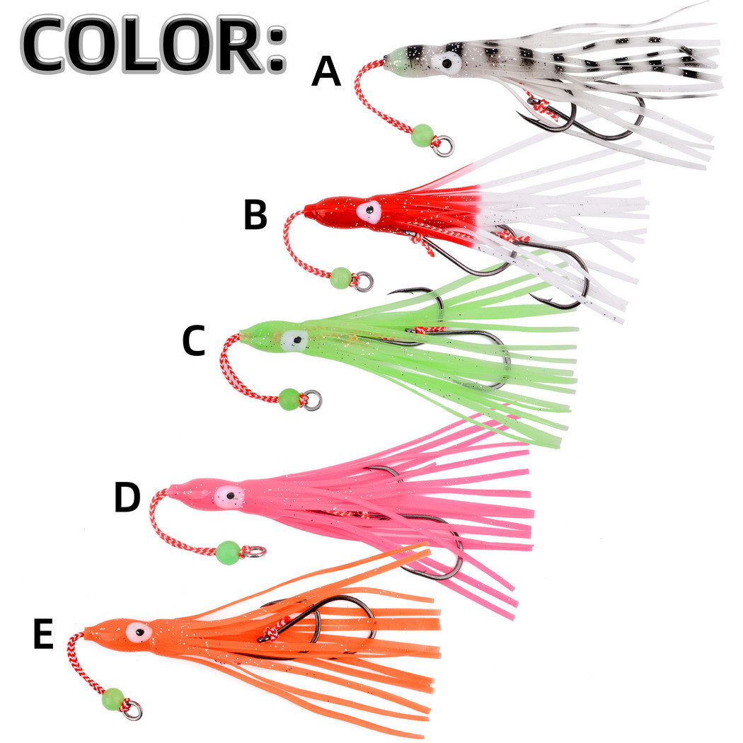 1Pcs 17cm Jig Fishing Hook Lum - Jigger Double Sided reseña y precio