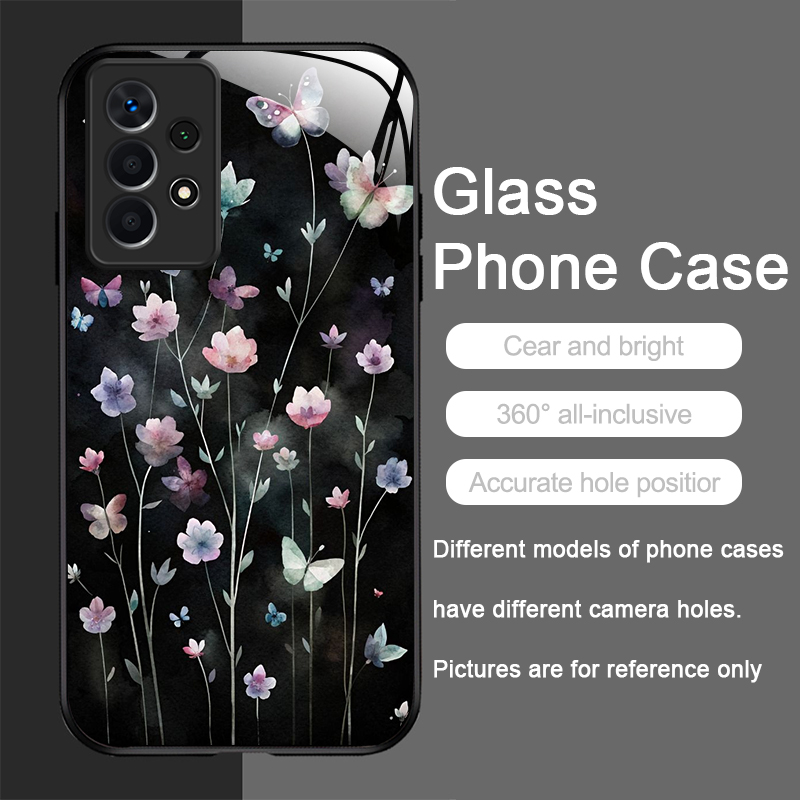 Vintage Floral Art Butterfly F - Old Fashioned Glass reseña y precio
