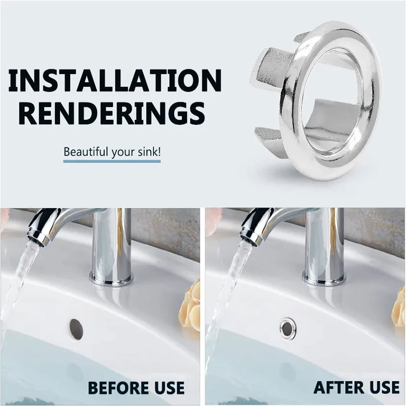 4Pcs Kitchen Bathroom Basin Ci - Home Bar Sink reseña y precio