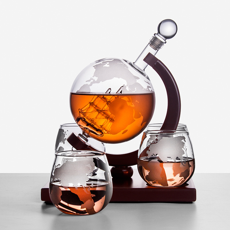 Globe Decanter Creative Glass  - Decanter Globe Set reseña y precio