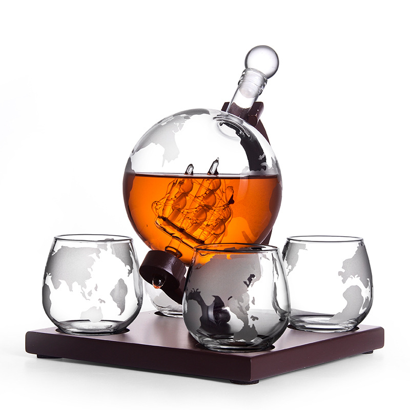 Globe Decanter Creative Glass  - Decanter Globe Set reseña y precio