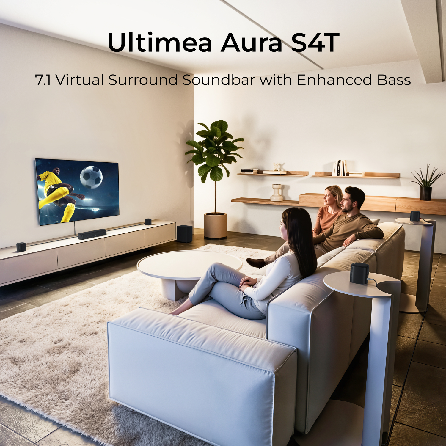 ULTIMEA 7.1ch Sound Bar with S - Home Bar And Theater reseña y precio