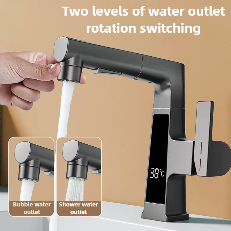 Digital Display Pulling Faucet - Home Bar Sink reseña y precio