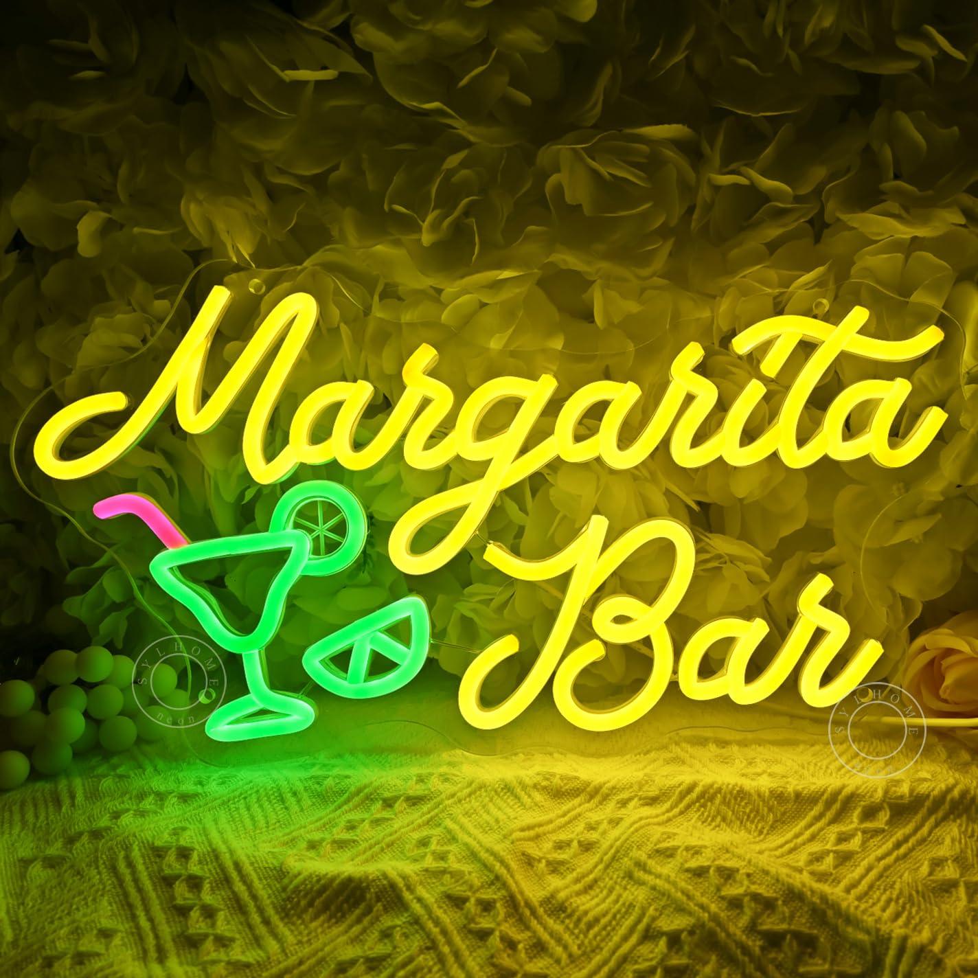 Margarita Bar Neon Sign Dimmab - Home Bar Signs reseña y precio