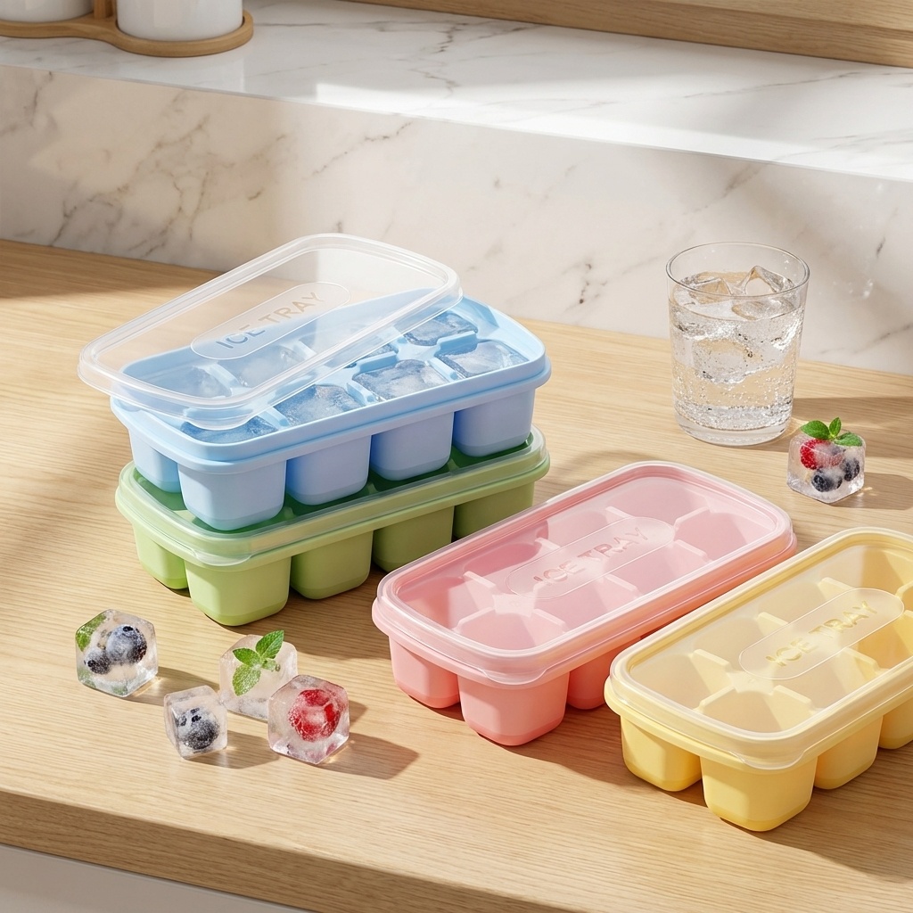8 Grids Mini Plastic Ice Cube  - Citrus Juicer Bar reseña y precio