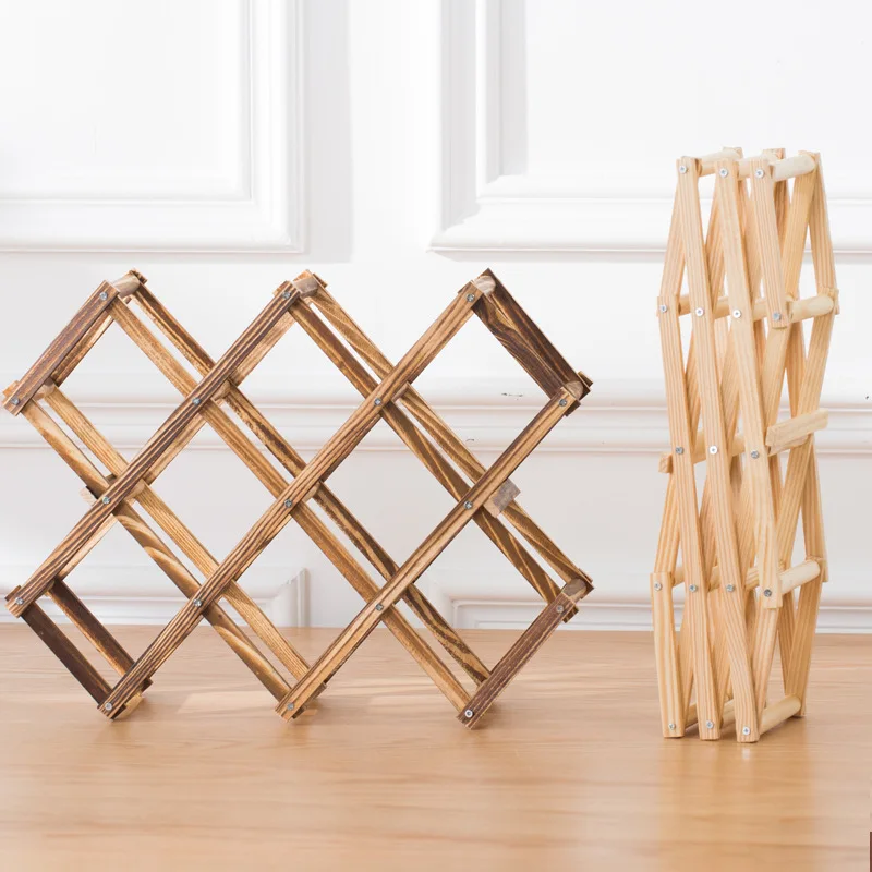 Stackable Wine Storage Shelves - Home Bar Shelves reseña y precio