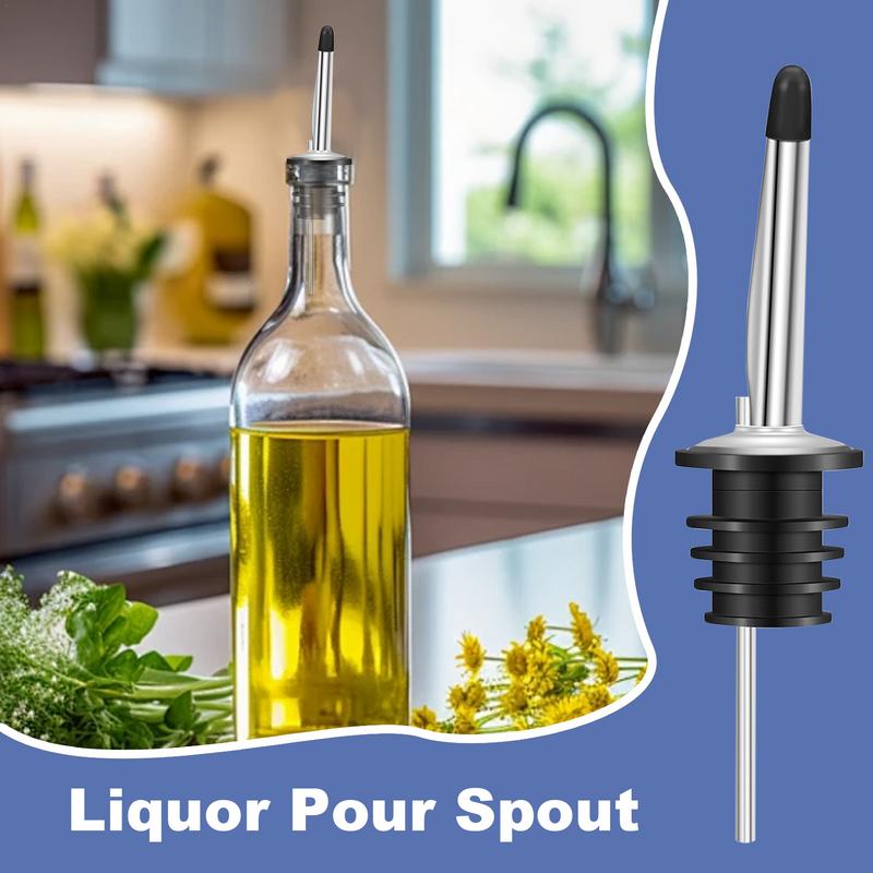 Speed Pourers With Caps Stainl - Speed Pourer Cap reseña y precio