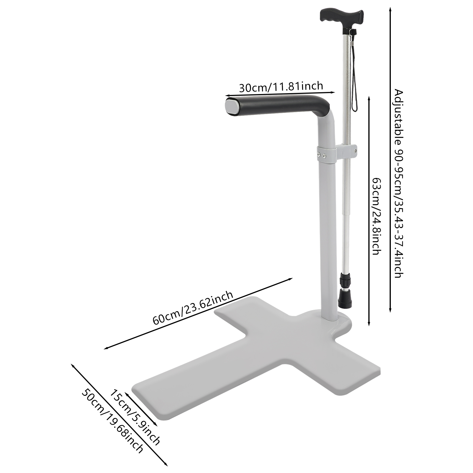 Grey White Carbon Steel Bed So - Home Bar Stand reseña y precio