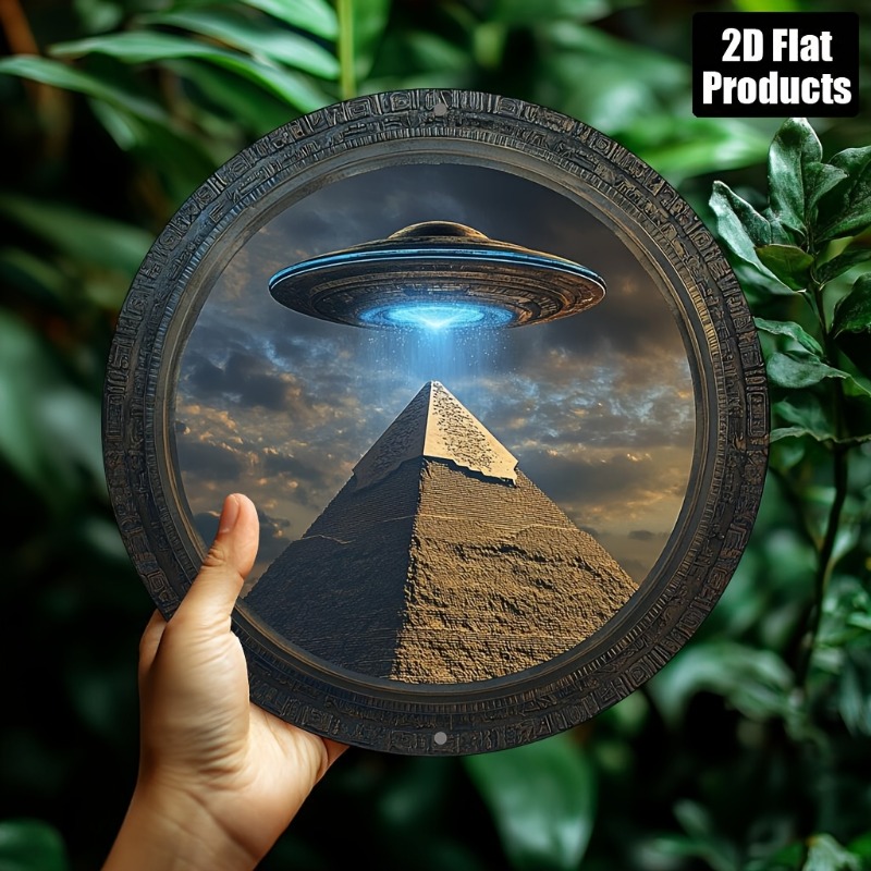 Pyramid UFO Theme Round Alumin - Home Bar Accessories reseña y precio