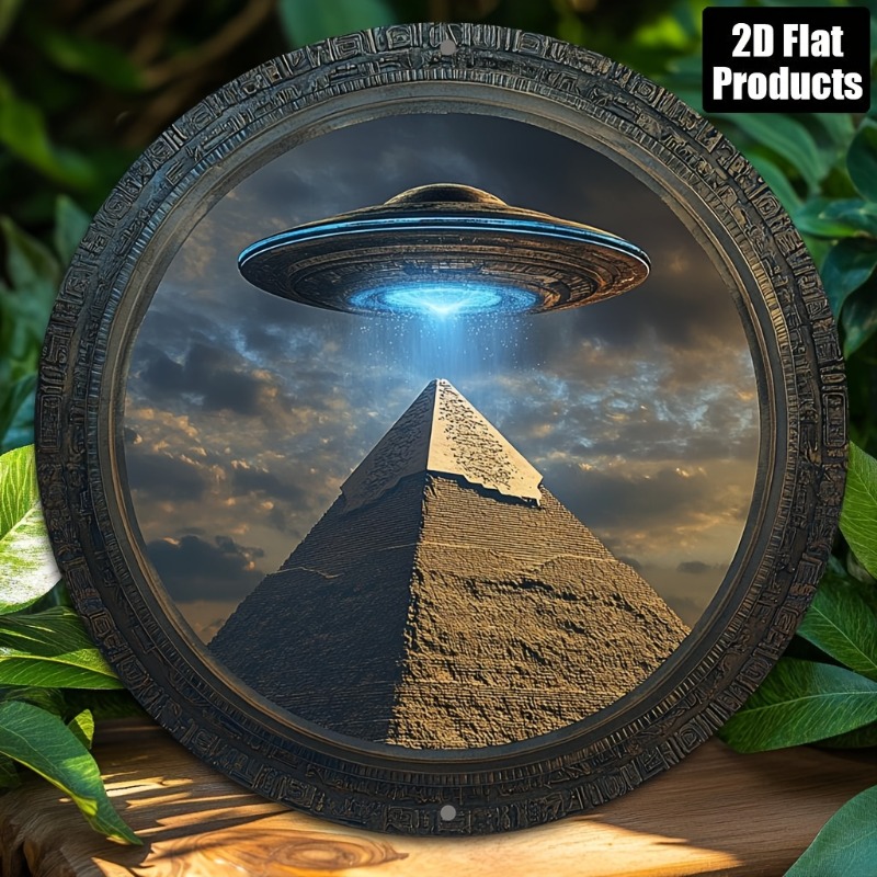 Pyramid UFO Theme Round Alumin - Home Bar Accessories reseña y precio