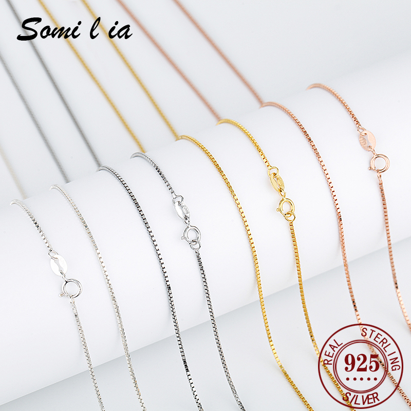 SOMILIA  Silver 925 Necklace B - Bar Cart Gold reseña y precio