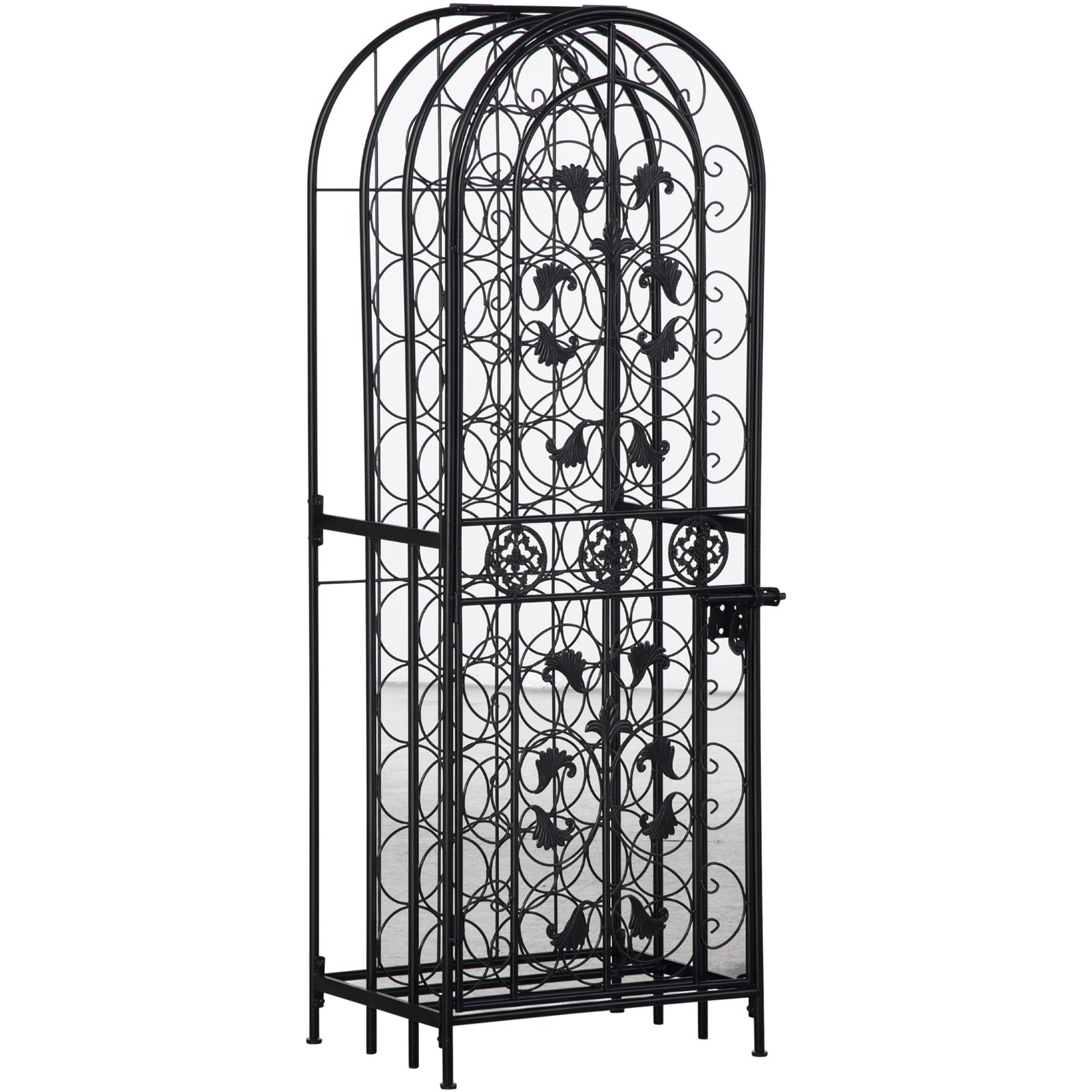 Free Standing Wine Rack 45 Bot - Home Bar And Cabinet reseña y precio