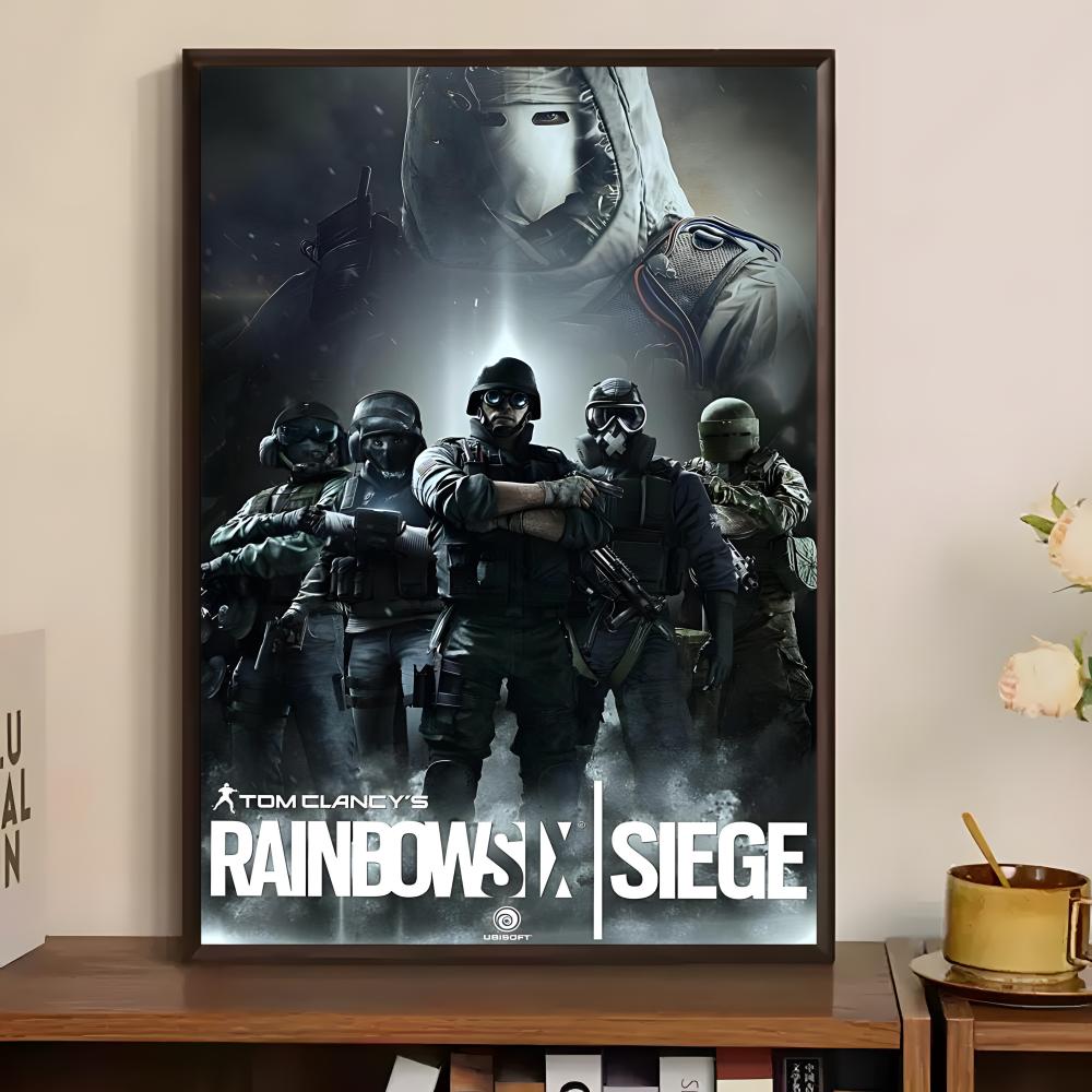Game R-Rainbow Six Poster Pape - Home Bar And Theater reseña y precio