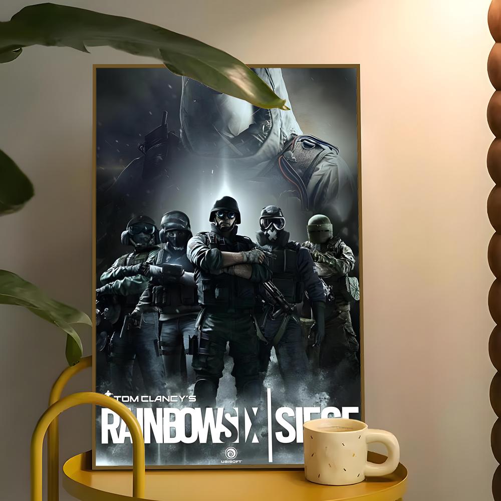 Game R-Rainbow Six Poster Pape - Home Bar And Theater reseña y precio