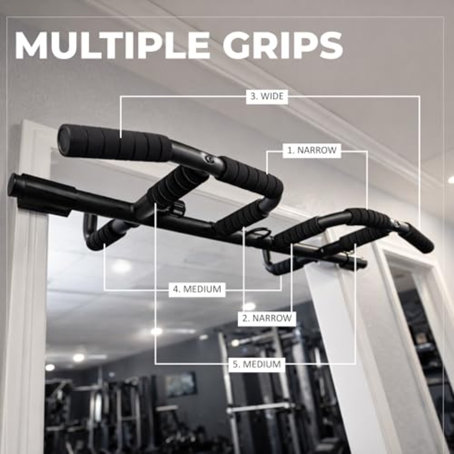 Doorway Pull Up Bar Set with S - Home Bar Set reseña y precio