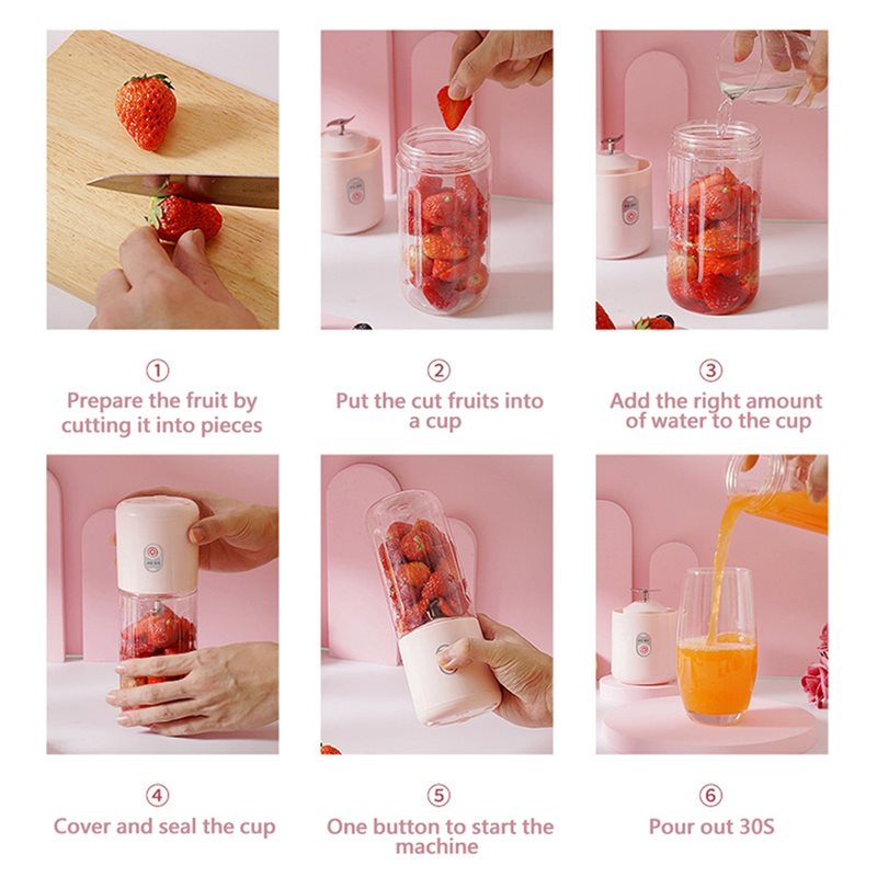 ABBP-Usb Rechargeable Portable - Citrus Juicer Bar reseña y precio