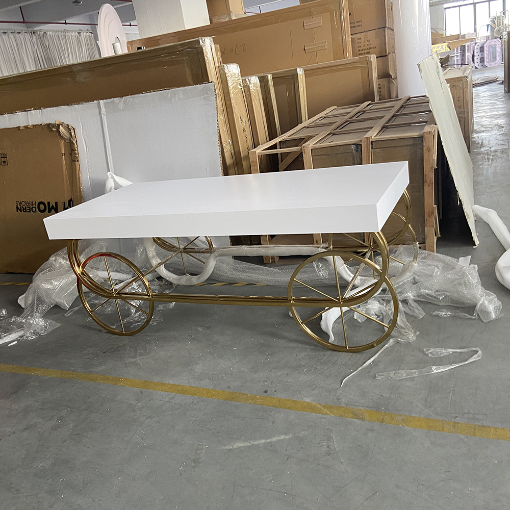 Custom Event Candy Cart with G - Bar Cart Gold reseña y precio